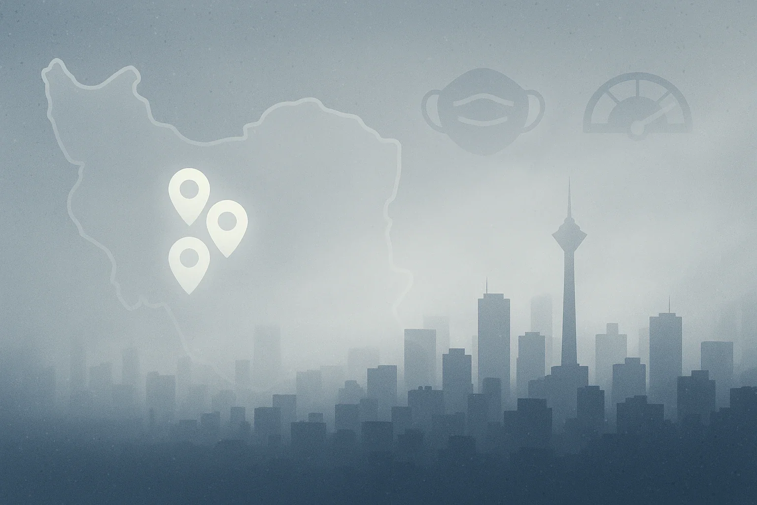 کدام شهرها امروز ناسالم بودند؟ گزارش کامل کیفیت هوا ۱۰ آذر ۱۴۰۴