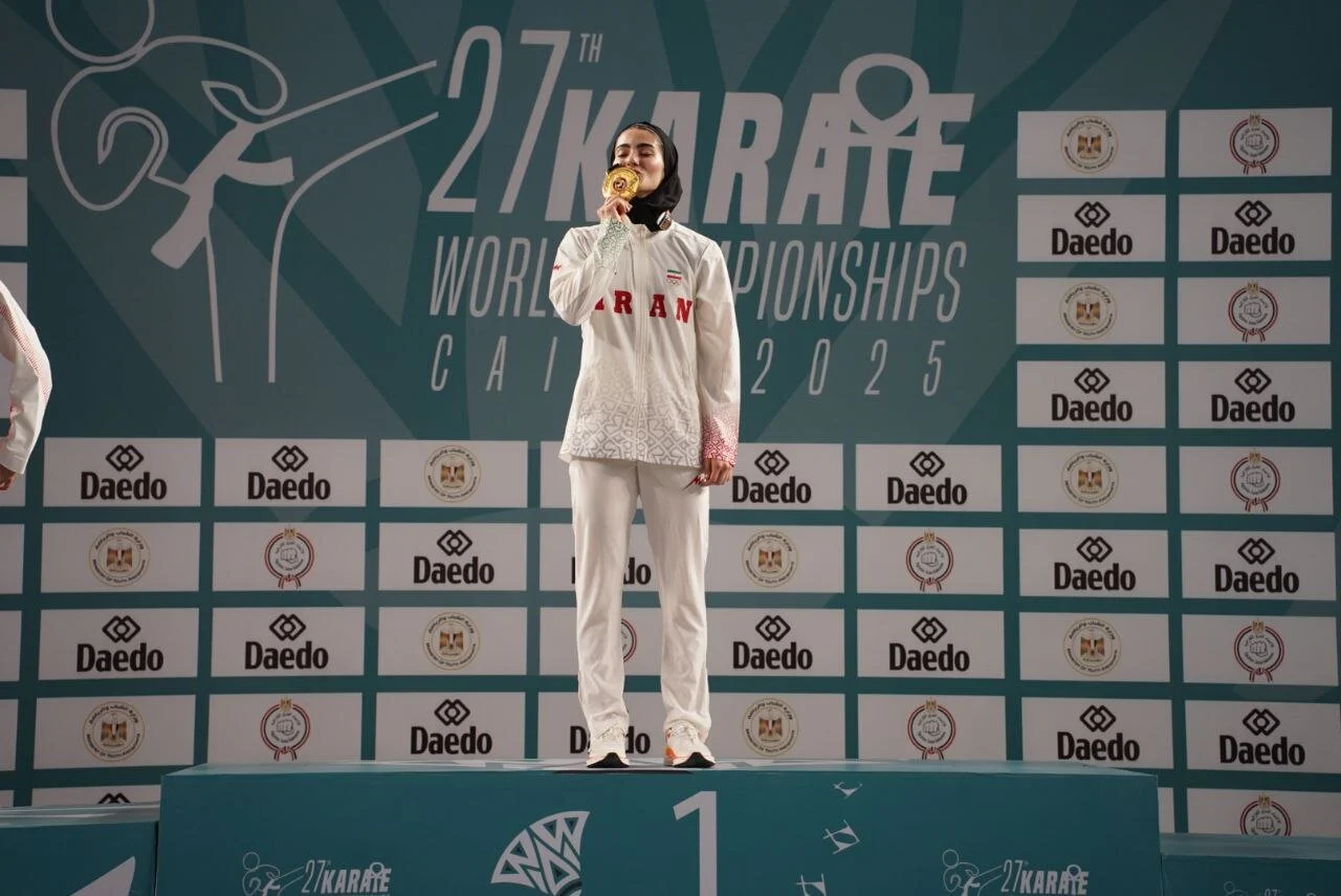 کاراته ایران نایب‌قهرمان جهان شد؛ سه مدال در قاهره!