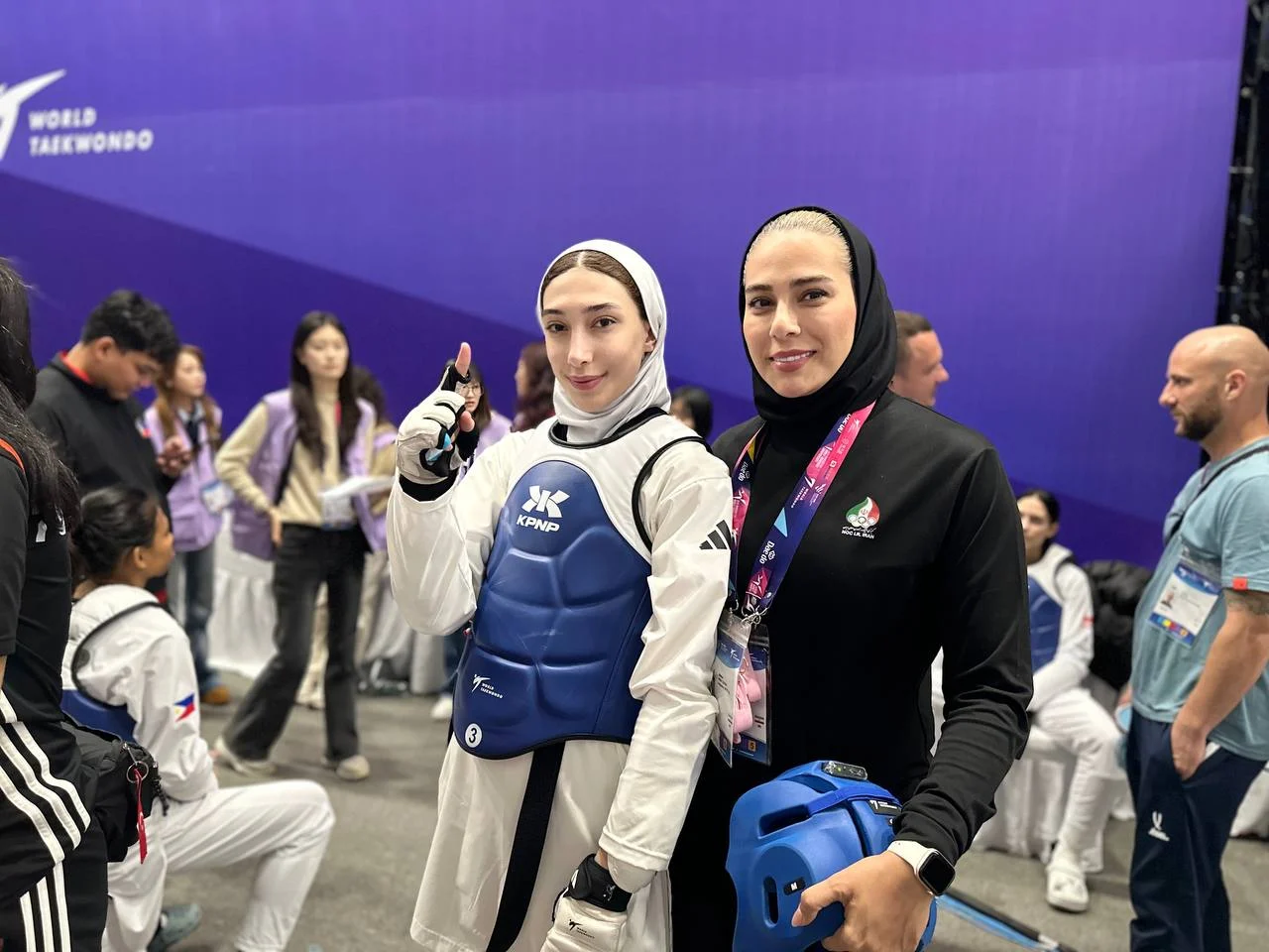 مشاجره مبینا نعمتزاده و هستی محمدی قبل از اعزام؛ بحران در تیم ملی مشاجره مبینا نعمتزاده و هستی محمدی قبل از اعزام؛ بحران در تیم ملی