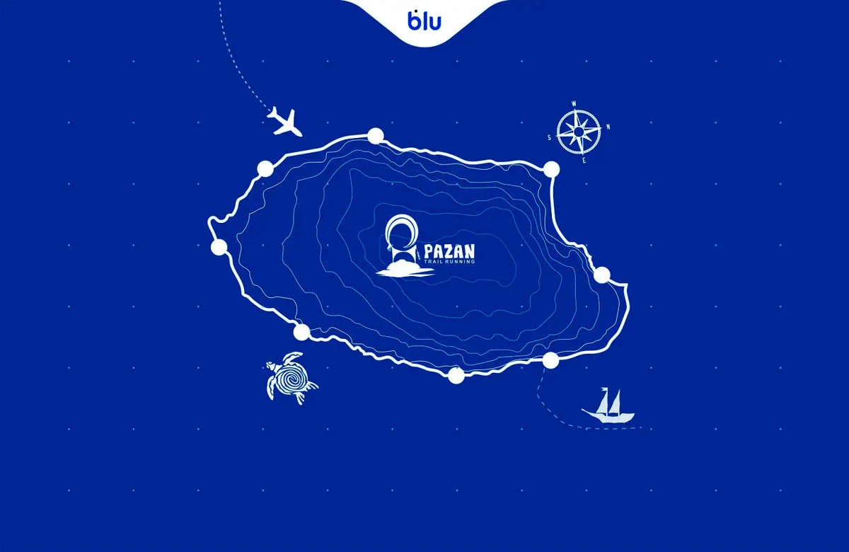 بلو، حامی ماراتن بزرگ کیش شد بلو، حامی ماراتن بزرگ کیش شد