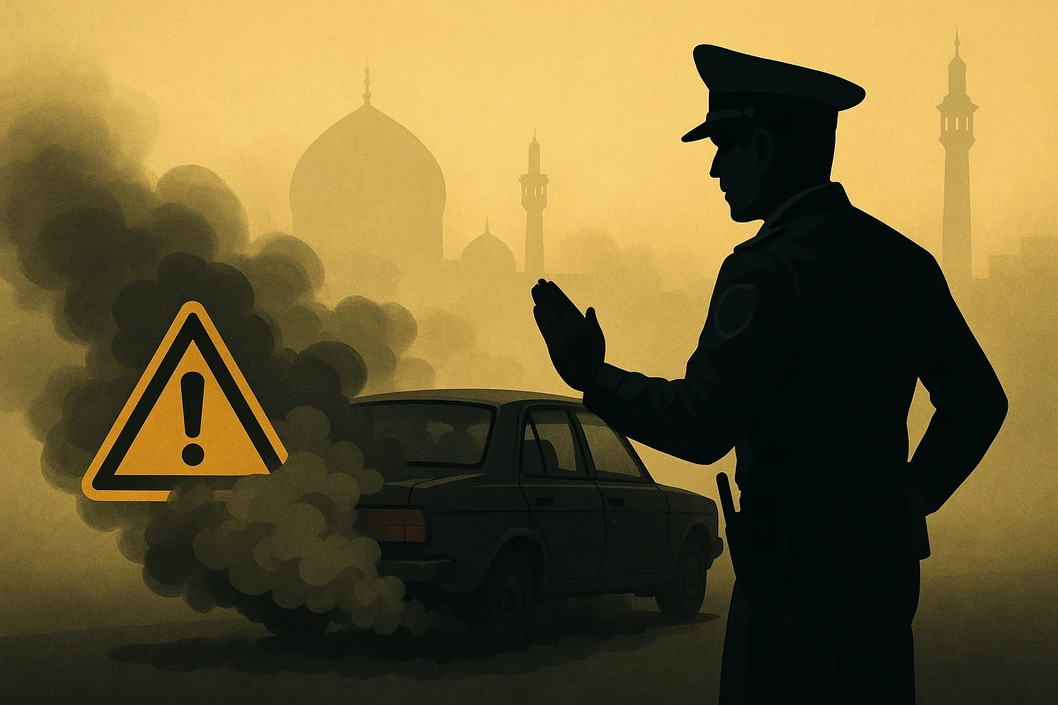 درخواست محیط زیست قم برای تشدید برخورد با خودروهای آلاینده | وارونگی دما، هوا ناسالم شد درخواست محیط زیست قم برای تشدید برخورد با خودروهای آلاینده | وارونگی دما، هوا ناسالم شد