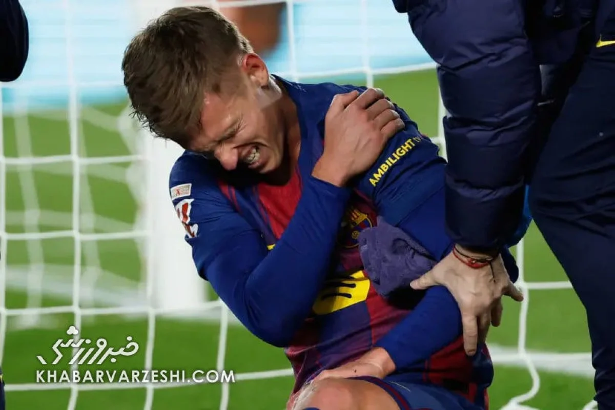 حداقل سه هفته دوری از میادین برای هافبک بارسلونا حداقل سه هفته دوری از میادین برای هافبک بارسلونا