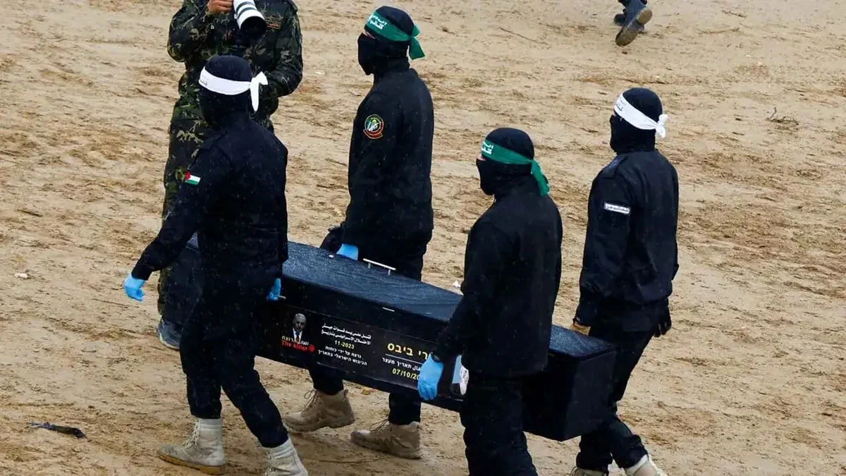 حماس جسد یک اسیر دیگر اسرائیلی را تحویل داد حماس جسد یک اسیر دیگر اسرائیلی را تحویل داد