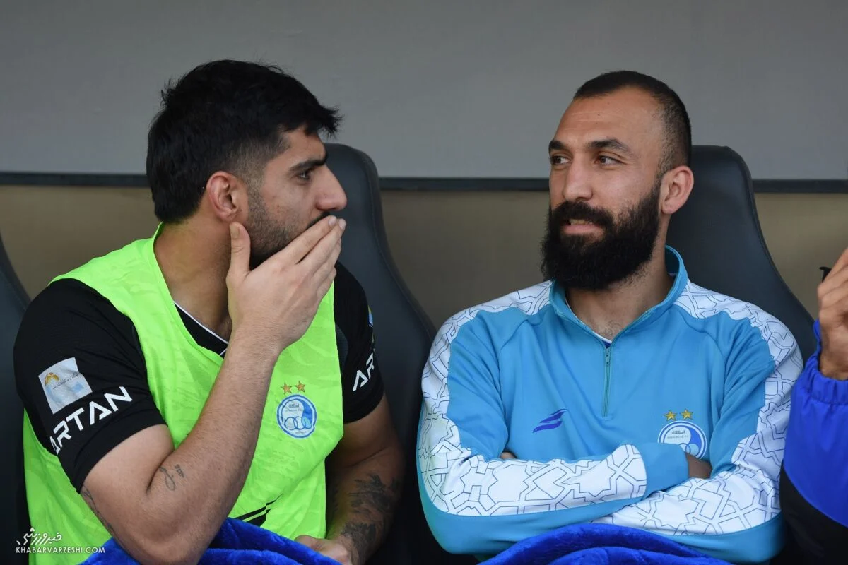 اولین بازیکن فیکس استقلال مقابل پرسپولیس لو رفت روزبه چشمی