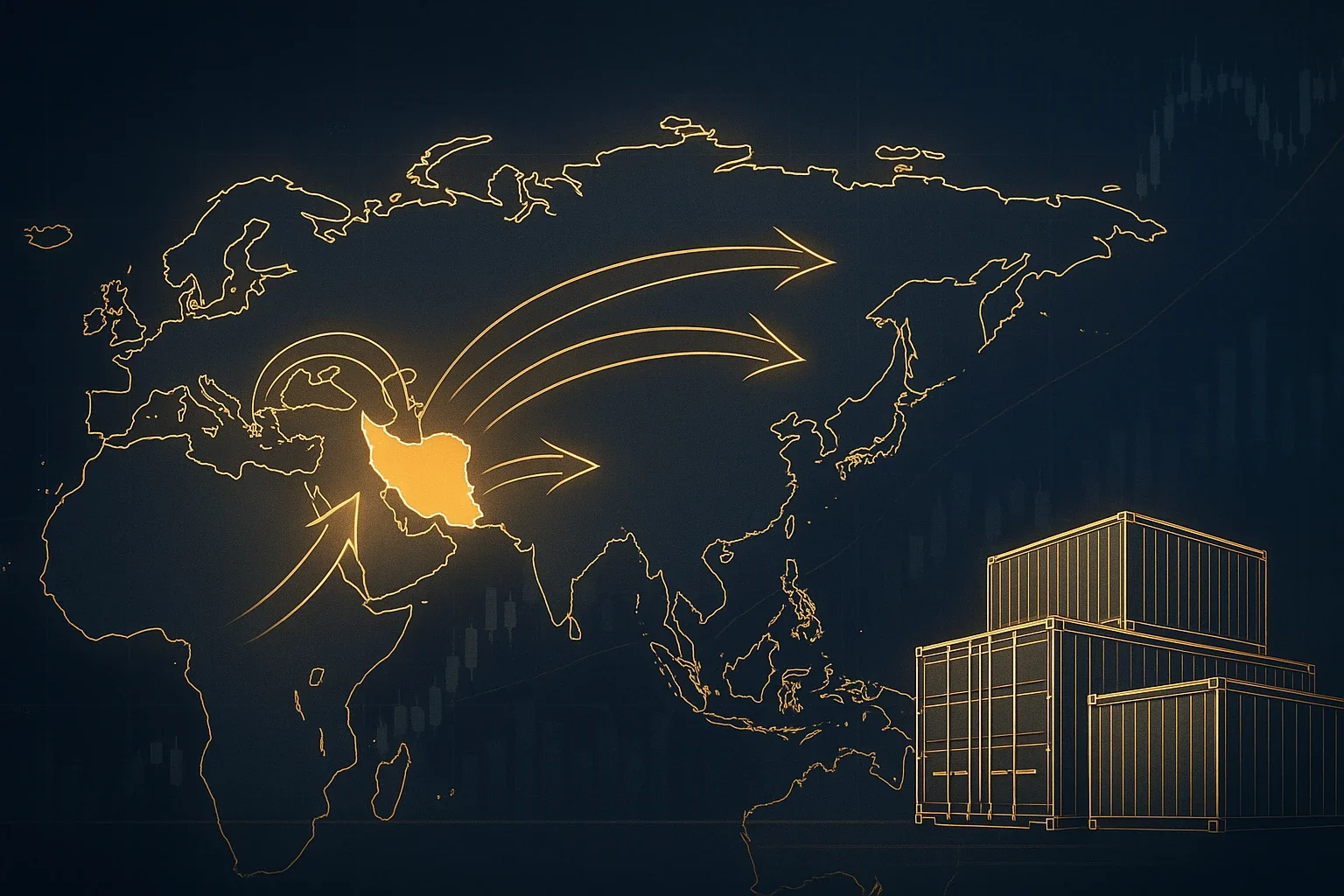 جهش صادراتی ایران به اوراسیا؛ ۴ میلیون تن در هشت ماه