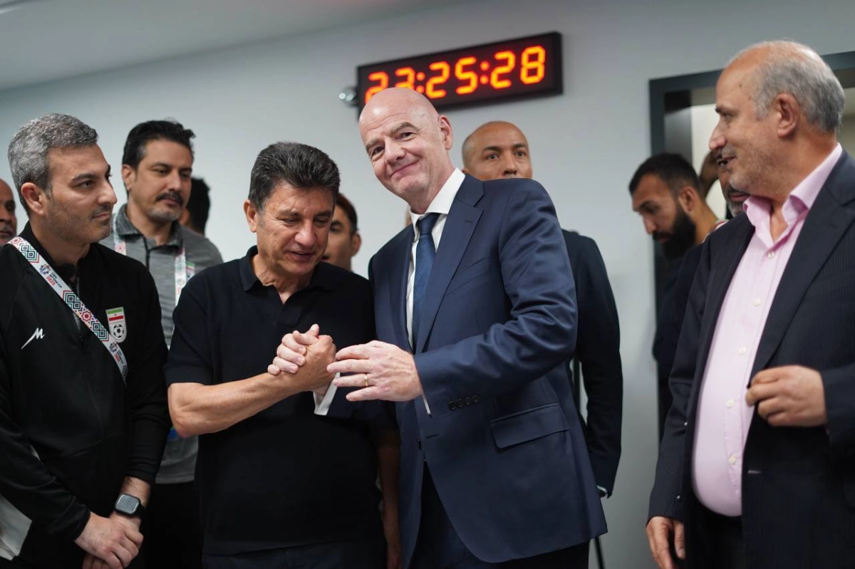 قول جدید اینفانتینو به ایران؛ ویزای تمام بازیکنان و اعضای تیم ملی برای حضور در جام جهانی قول جدید اینفانتینو به ایران؛ ویزای تمام بازیکنان و اعضای تیم ملی برای حضور در جام جهانی