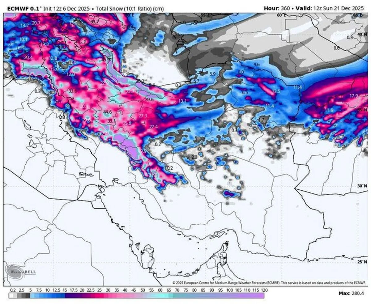 بارشهای سنگین تا ساعاتی دیگر آغاز میشود! بارشهای سنگین تا ساعاتی دیگر آغاز میشود!