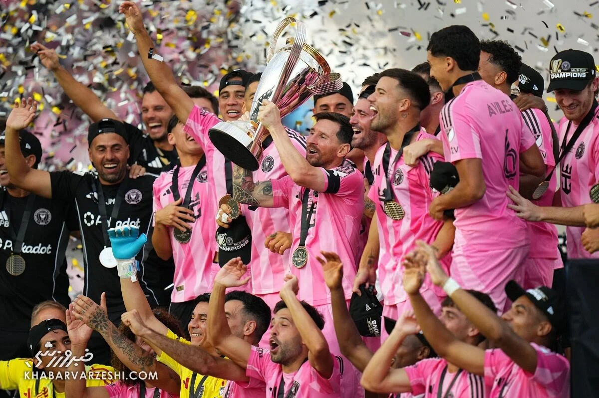 آرزوی بعدی تیک خورد؛ مسی قهرمان آمریکا شد/ اولین قهرمانی اینترمیامی در لیگ MLS فینال لیگ MLS آمریکا؛ اینترمیامی - ونکوور وایتکپس