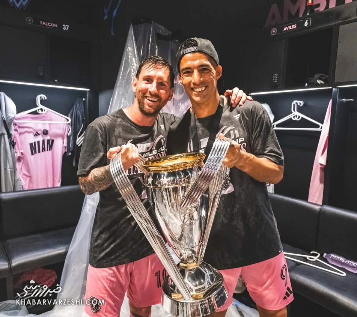 لیونل مسی و لوئیس سوارس