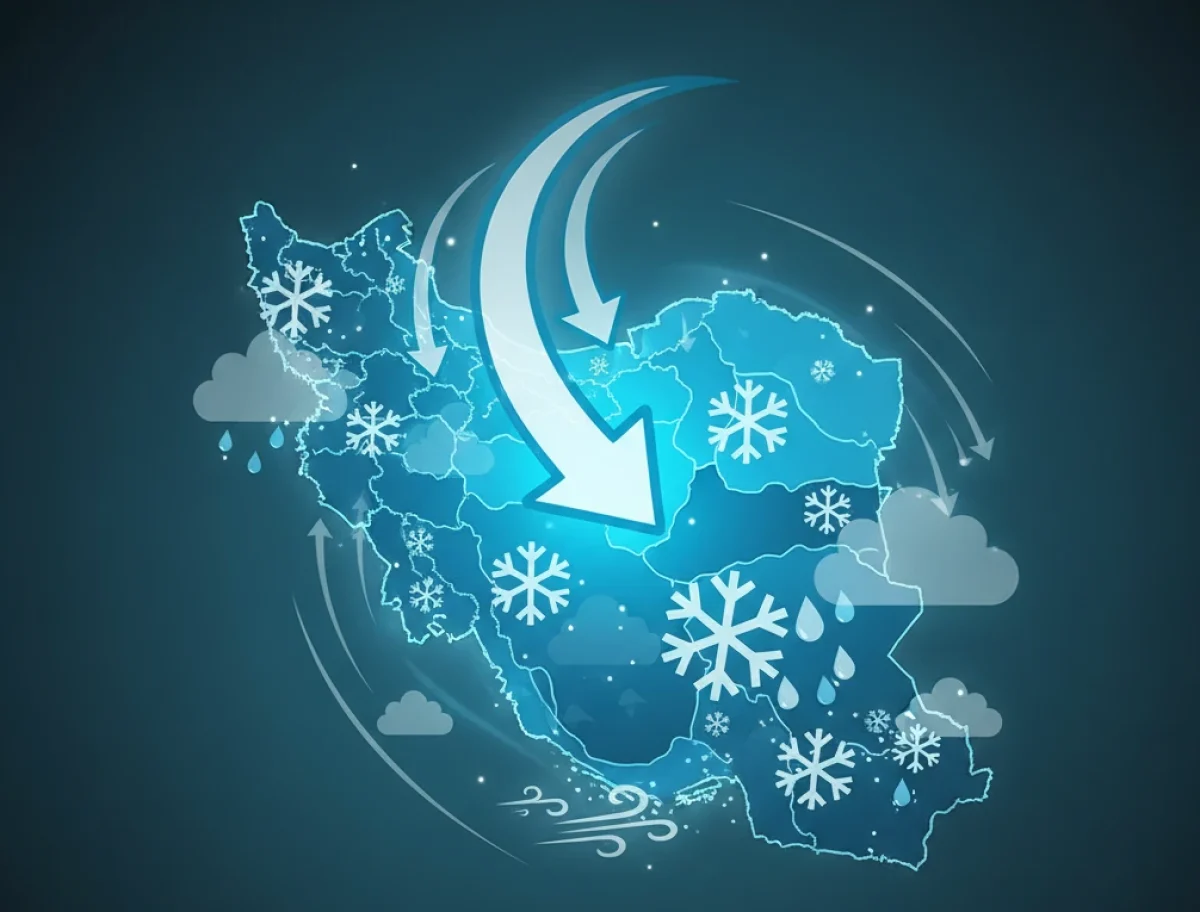 آماده زمستان واقعی شوید؛ دو هفته بارشی و سرمای شدید در راه ایران