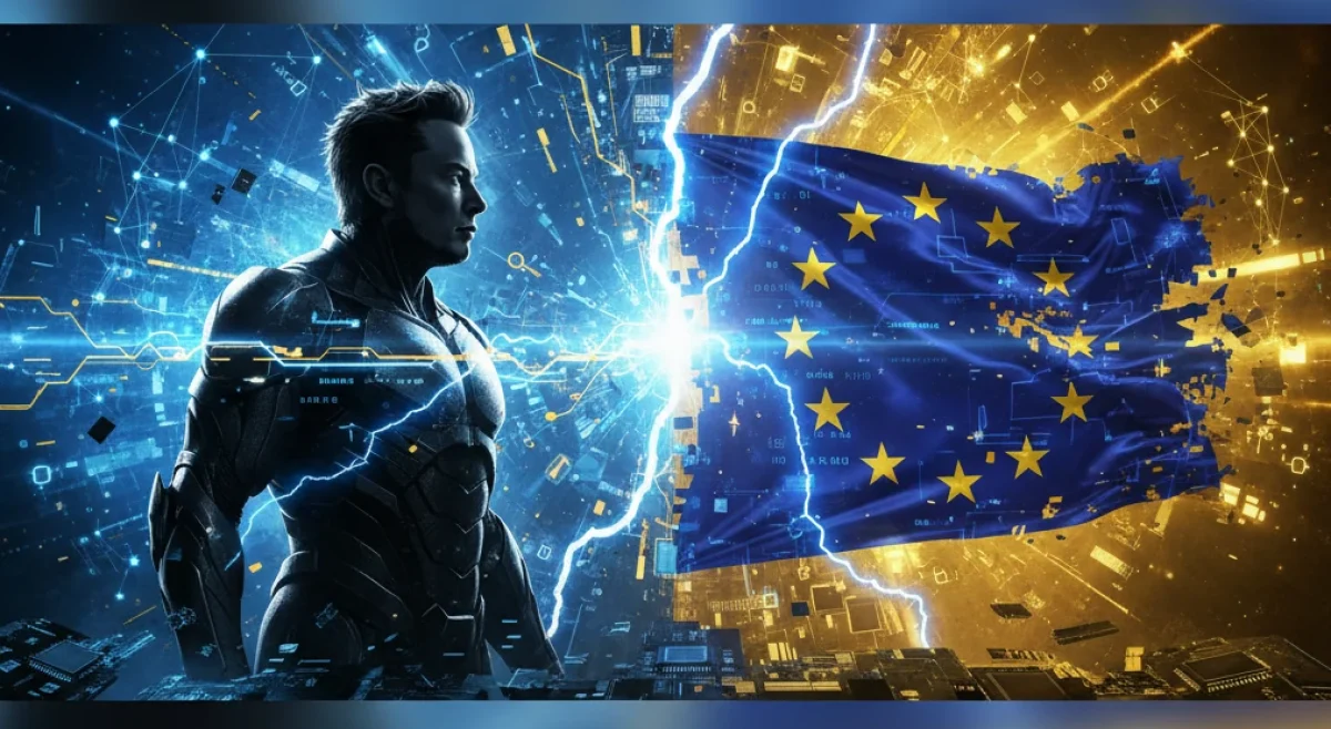 حمله بیسابقه ایلان ماسک به اتحادیه اروپا پس از جریمه ۱۲۰ میلیون یورویی حمله بیسابقه ایلان ماسک به اتحادیه اروپا پس از جریمه ۱۲۰ میلیون یورویی