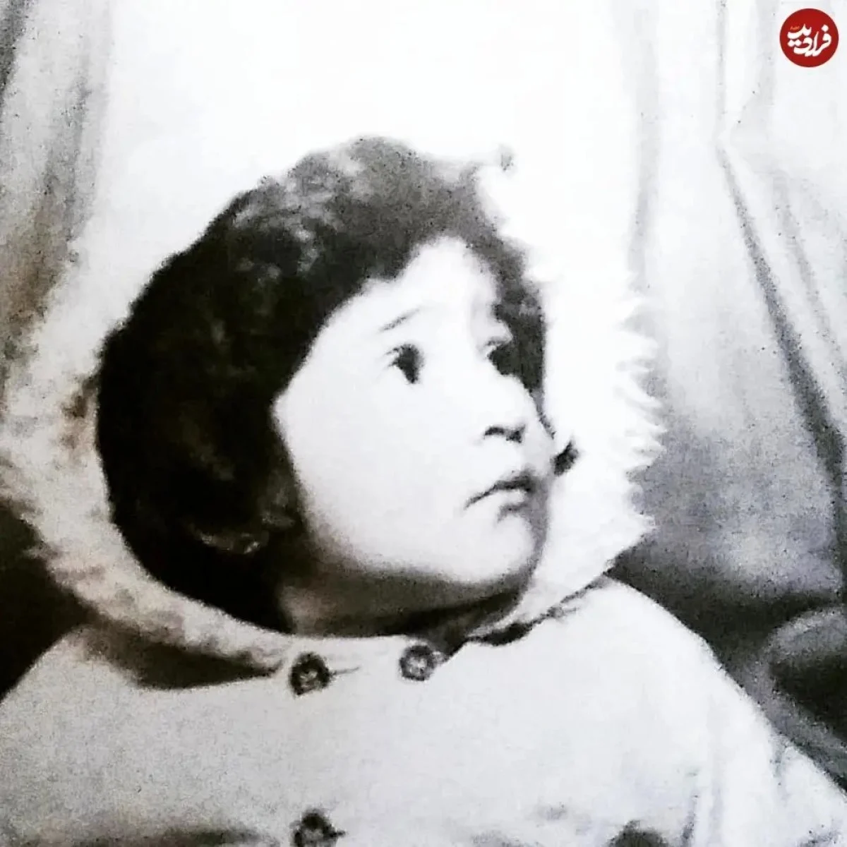 عکس دیده‌نشده از کودکی «کبری» سریال آنام در دهه پنجاه