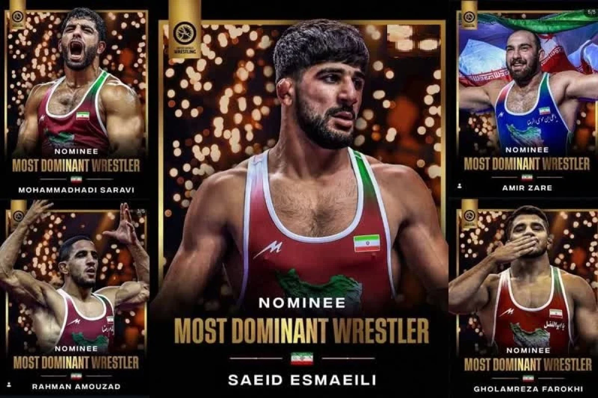 ۵ ستارۀ کشتی ایران در میان بهترینهای جهان ۲۰۲۵ ۵ ستارۀ کشتی ایران در میان بهترینهای جهان ۲۰۲۵