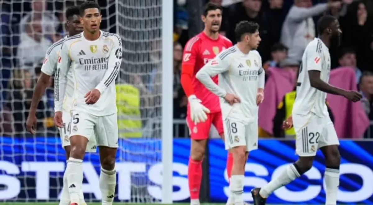 از ۵ امتیاز جلو تا ۴ امتیاز عقب؛ سقوط عجیب رئال مادرید از ۵ امتیاز جلو تا ۴ امتیاز عقب؛ سقوط عجیب رئال مادرید