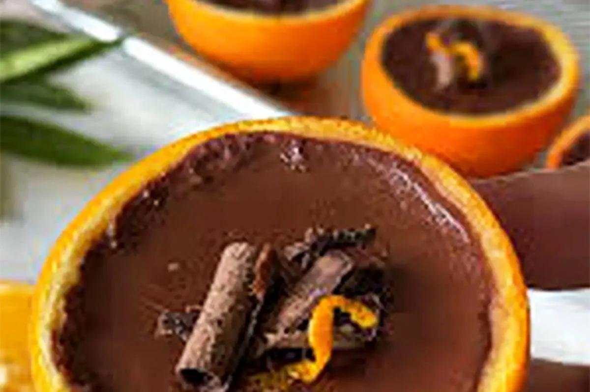 اخبار روز | طرز تهیه دسر خوشمزه پاناکوتا پرتقال و شکلات