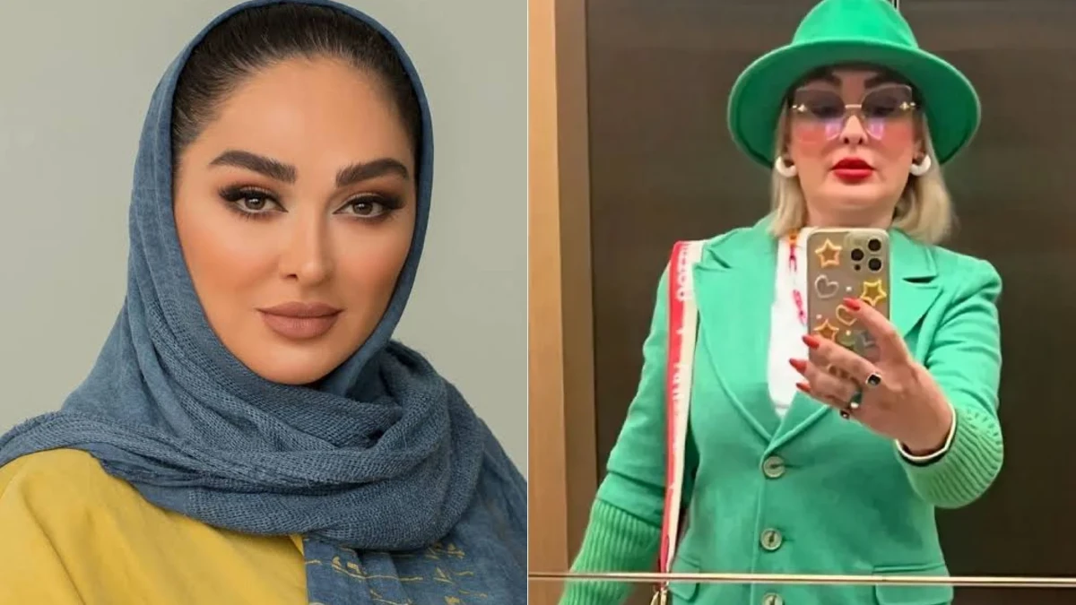 ژست جالب الهام حمیدی در دوران بارداری دومش سوژه کاربران شد