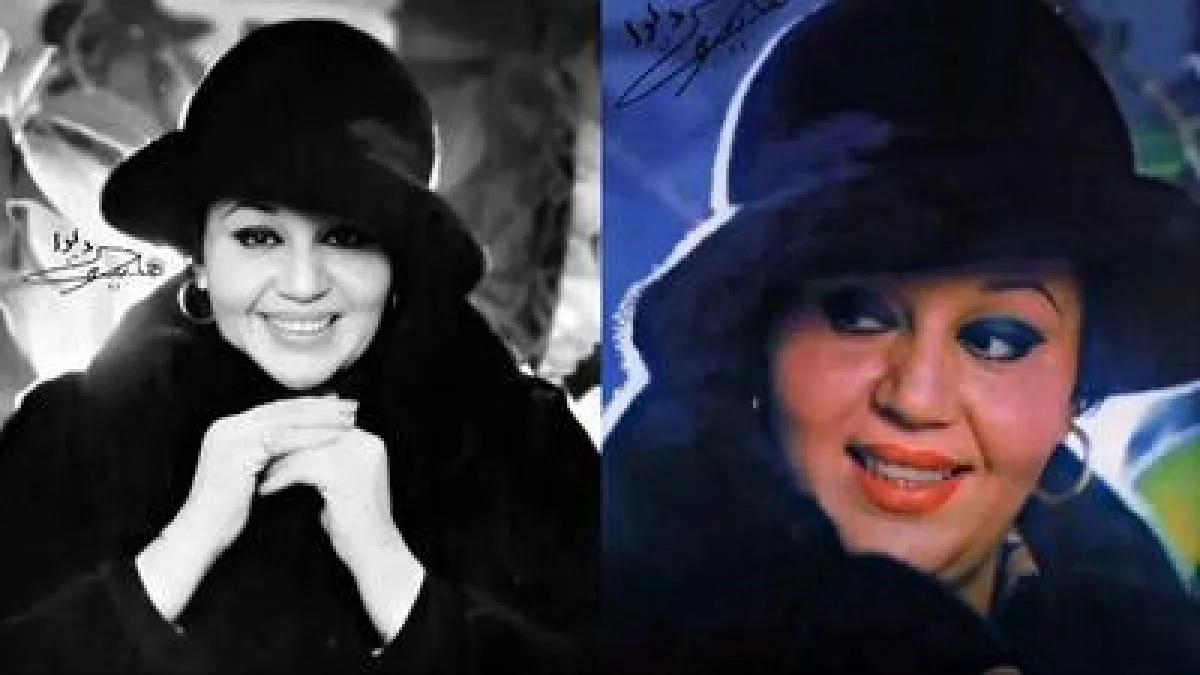 هایده با چادر گل‌گلی؛ تصویری کمتر دیده‌شده از اسطوره موسیقی ایران