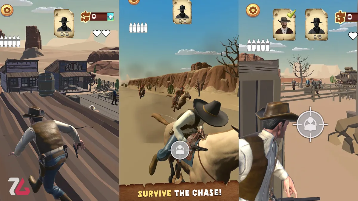 ۵ بازی موبایل شبیه به Red Dead که روی گوشی‌های ضعیف هم اجرا می‌شوند