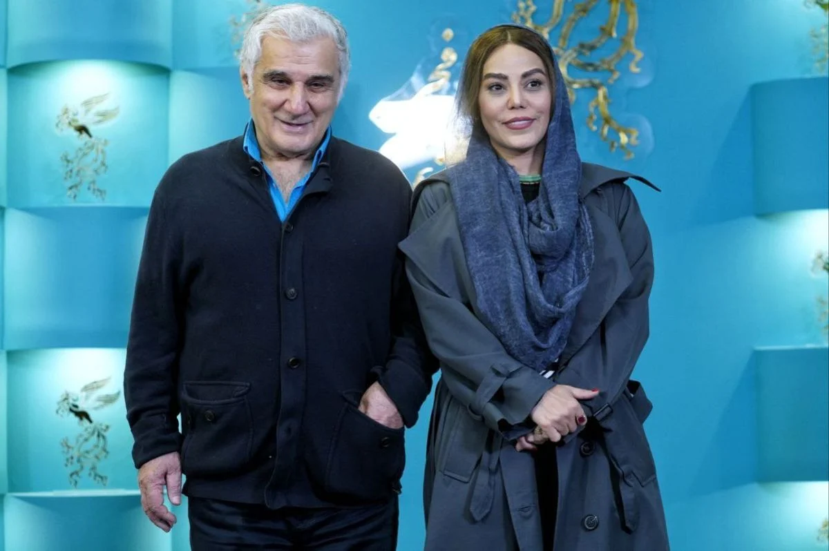 اخبار روز | قاب عاشقانه مهدی هاشمی با همسر جوانش در یک مراسم