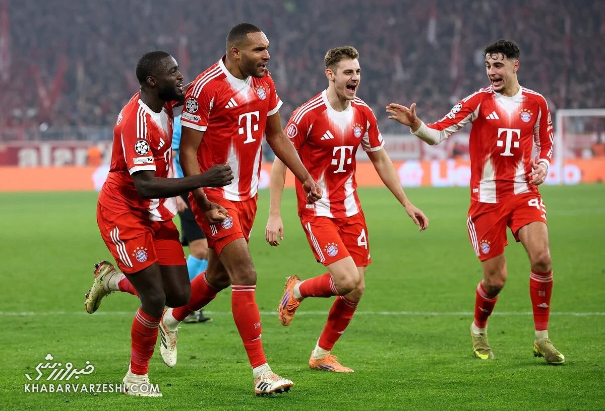 خبر ورزشی| بایرن مونیخ ۳ - اسپورتینگ ۱/ کپی هیولای بوندسلیگا در لیگ قهرمانان اروپا بایرن مونیخ ۳ - اسپورتینگ ۱/ کپی هیولای بوندسلیگا در لیگ قهرمانان اروپا